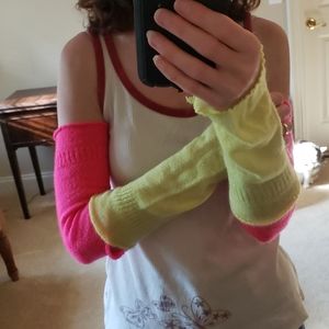 Rave/ festival arm warmers